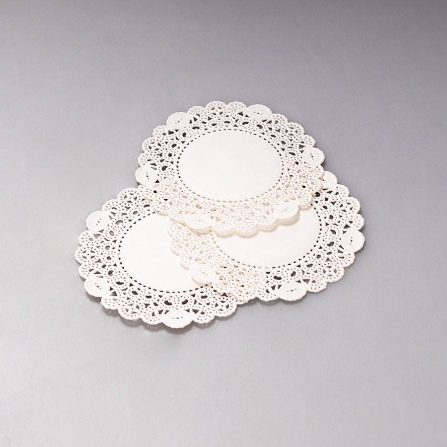 Blonda Redonda Blanca 10 Cm 100 Pz