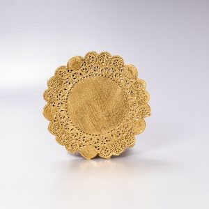 Blonda Redonda Dorada 12 Cm 100 Pz