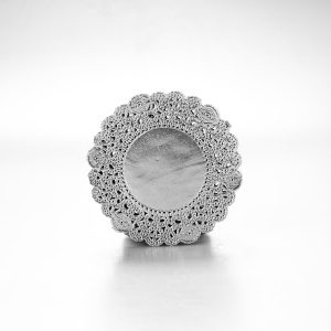 Blonda Redonda Plateada 10 Cm 100 Pz