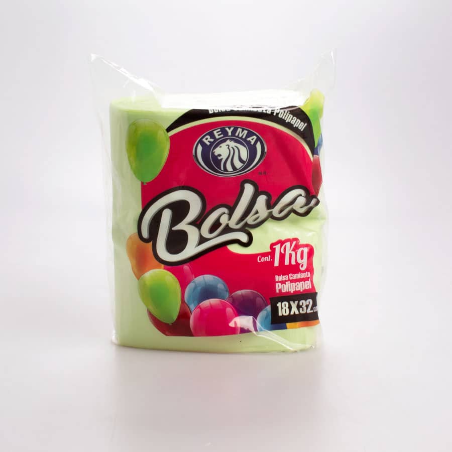 Bolsa Asa Polipapel Reyma #0 (18x32) 1 Kg