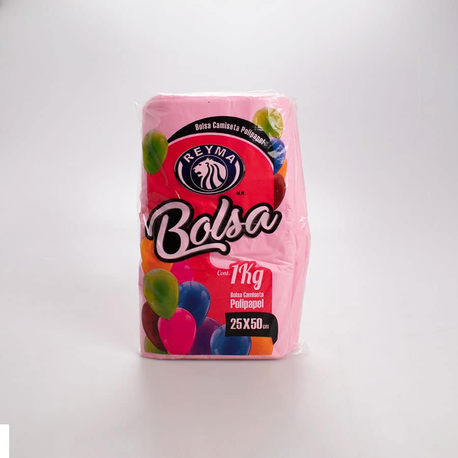 Bolsa Asa Polipapel Reyma #2 (25x50) 1 Kg