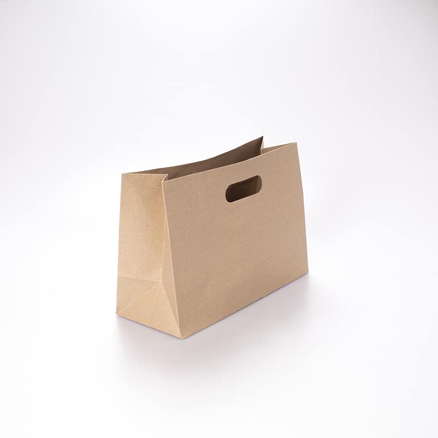 Bolsa Kraft Troquelada Boutique Chica 12 Pz