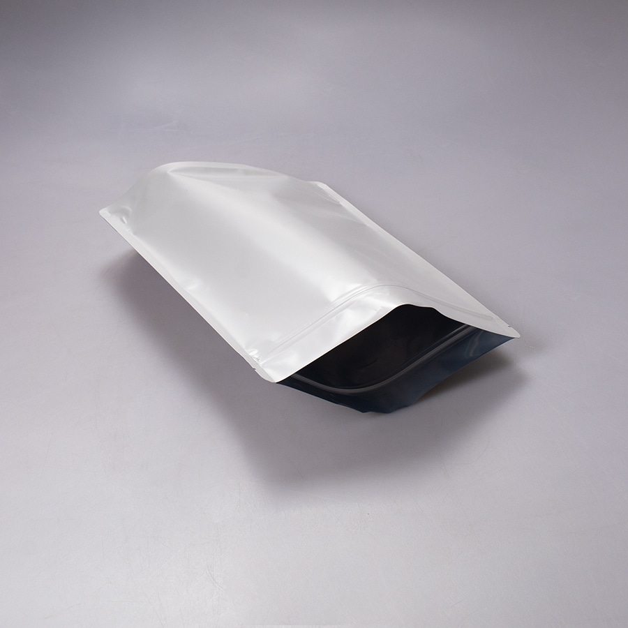 Bolsa Trilaminada Blanca Zipper 1 Kg