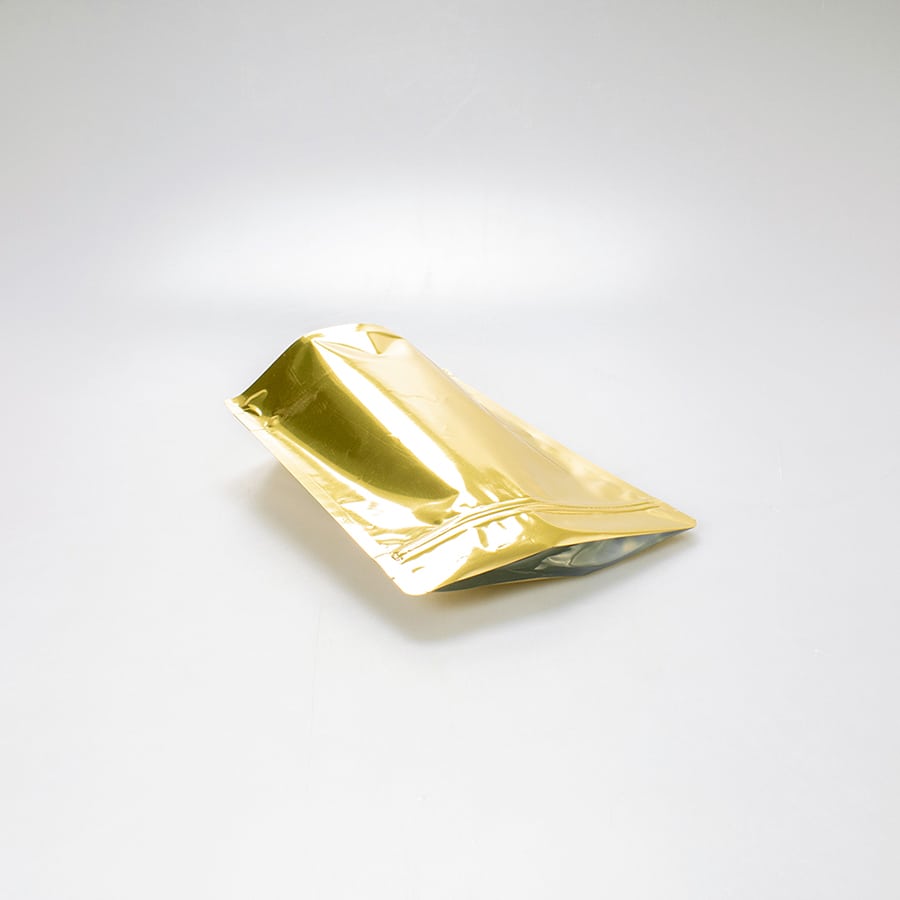 Bolsa Trilaminada Dorada Zipper 500 Gr