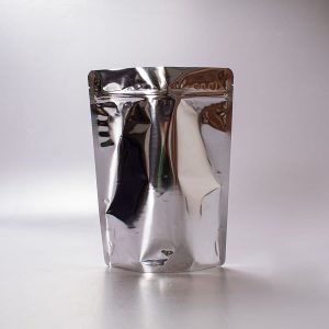 Bolsa Trilaminada Plata Zipper 500 Gr