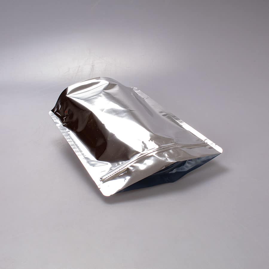 Bolsa Trilaminada Plata Zipper 500 Gr