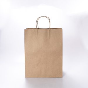 Bolsa con Asa Kraft Grande Delivery 12 Pz