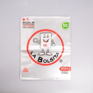 Bolsa de Celofán 40x50 Cm La Bolsita 100 Pz