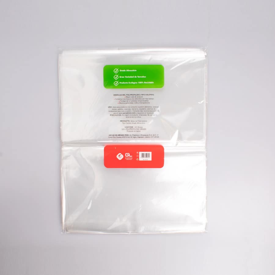 Bolsa de Celofán 40x50 Cm La Bolsita 100 Pz