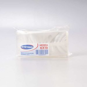 Bolsa de Celofán 6x13 Cm 100 Pz