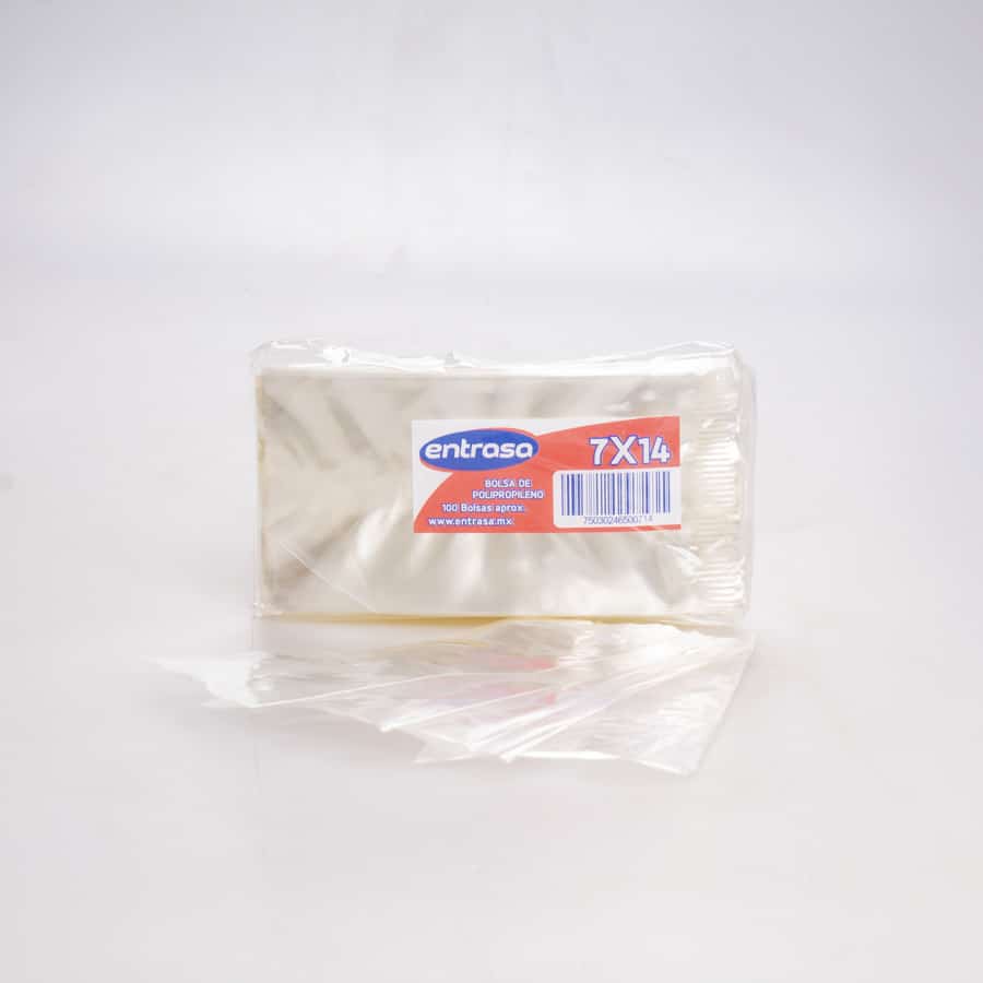 Bolsa de Celofán 7x14 Cm 100 Pz