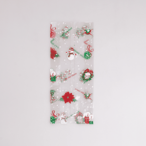 Bolsa de Celofán Navideña 1000 Gr 100 Pz