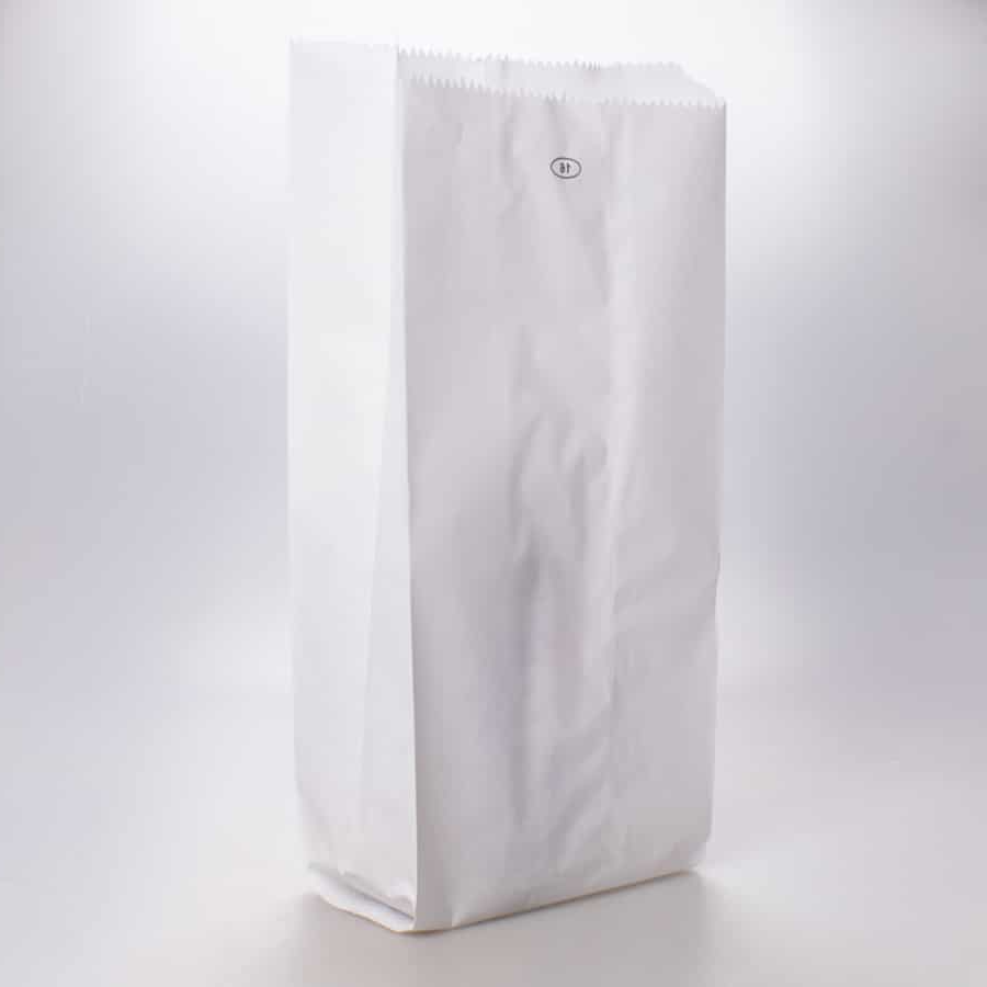 Bolsa de Papel Panera Bca #16 100 Pz