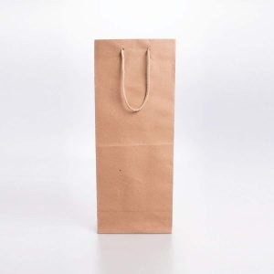 Bolsa de Papel Botellera con Asa