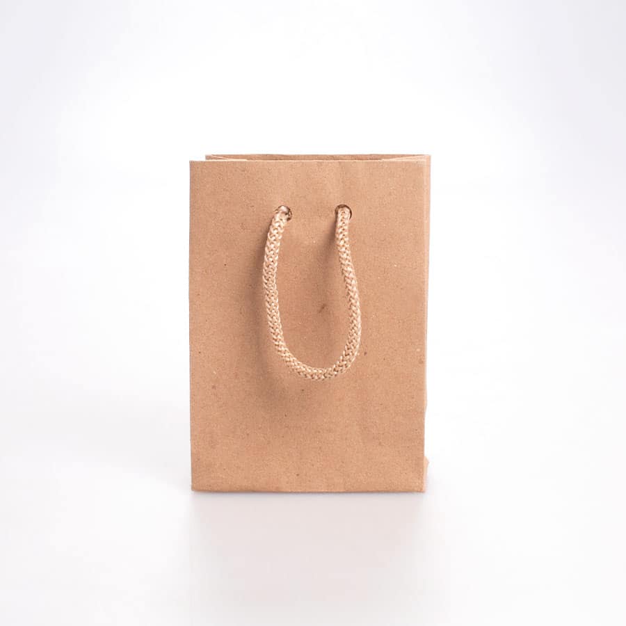 Bolsa de Papel Mini con Asa Vertical