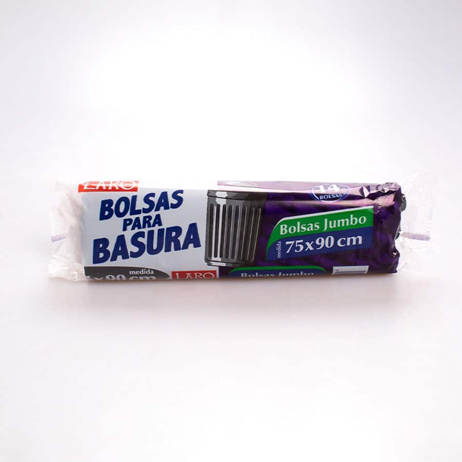 Bolsa para Basura en Rollo 75x90 Cm 14 Pz