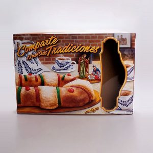 Caja para Rosca de Reyes GD 1 Pz