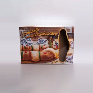Caja para Rosca de Reyes MD 1 Pz