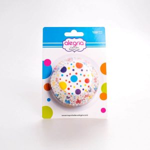 Capacillo Estándar Dots Colores 100 Pz