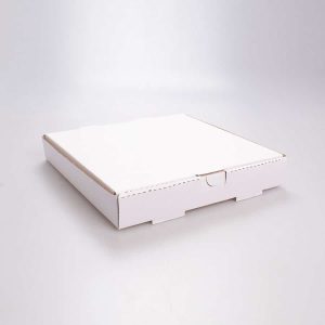 Caja Blanca para Pizza 26x26 Cm