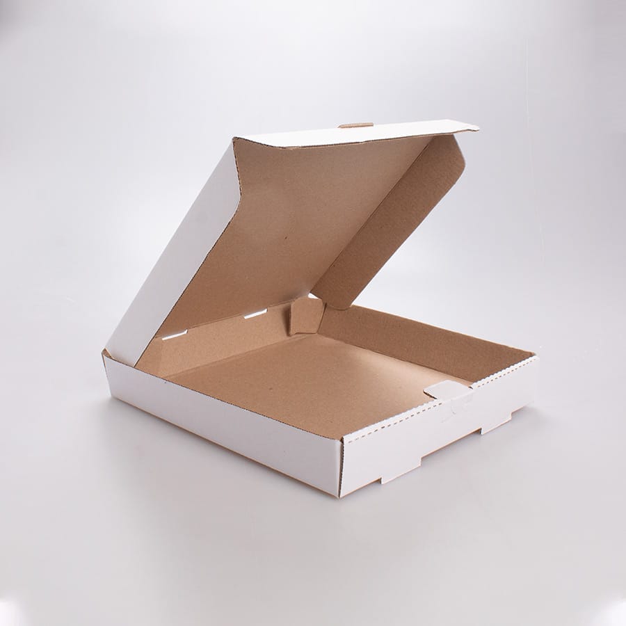 Caja Blanca para Pizza 26x26 Cm