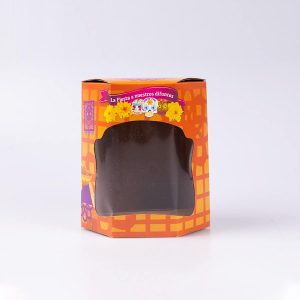 Caja Hexagonal Calavera 14.5x17x13 Cm