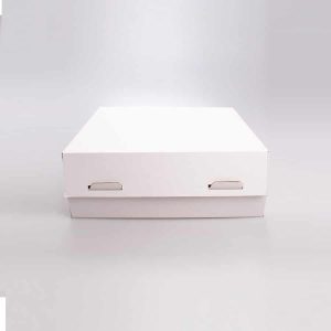 Caja para Pastel Blanca 36x36x13 Cm
