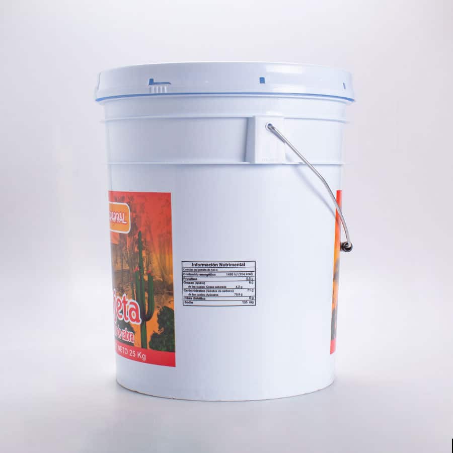 Cajeta Quemada Chaparral con 25 Kg