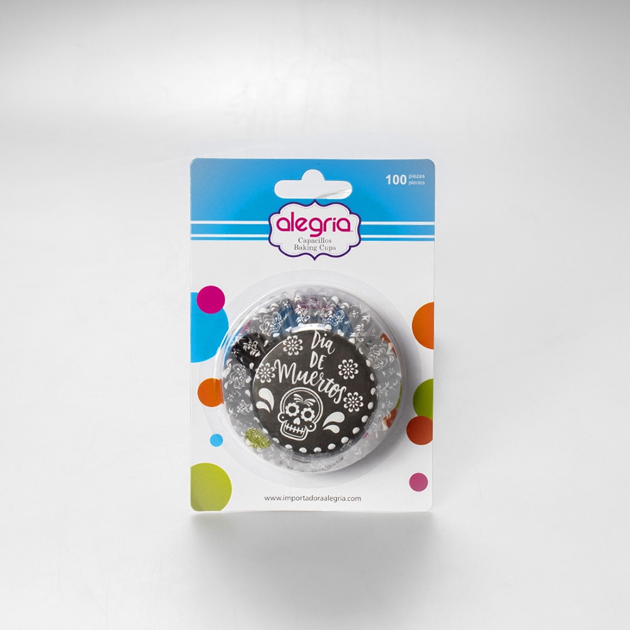 Capacillo Estándar Día de Muertos 100 Pz