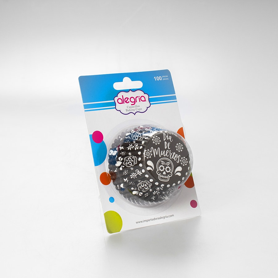 Capacillo Estándar Día de Muertos 100 Pz