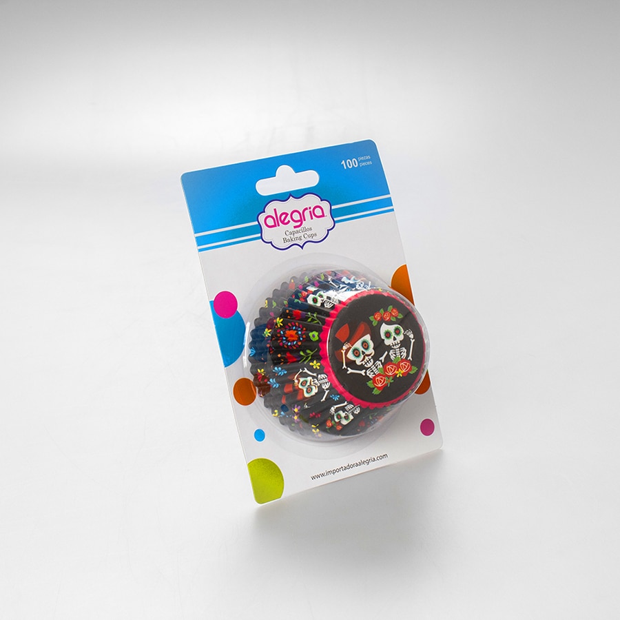 Capacillo Estándar Pareja de Catrinas 100 Pz