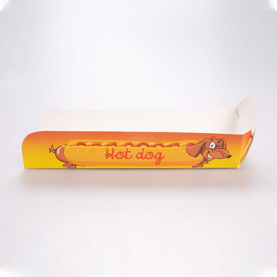 Charola Impresa para Hot-Dog 20x5.5x3 Cm