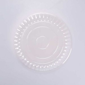 Charola Transparente Redonda 30 Cm