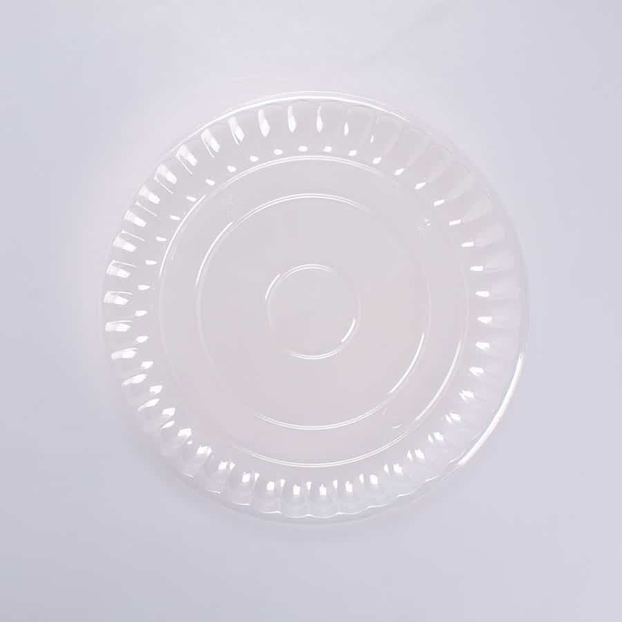 Charola Transparente Redonda 30 Cm