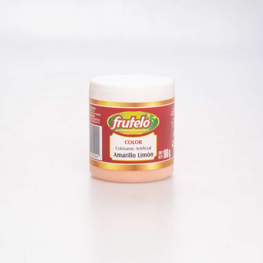 Colorante Amarillo Limón SaboFrut 100 Gr