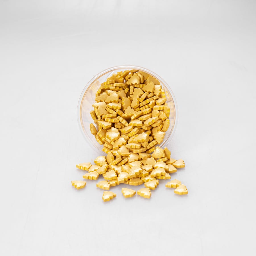 Confitillo Árbol de Navidad Dorado 100 Gr