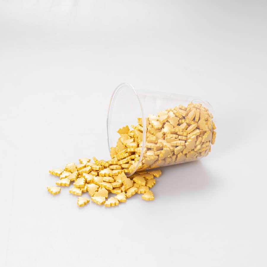 Confitillo Árbol de Navidad Dorado 100 Gr