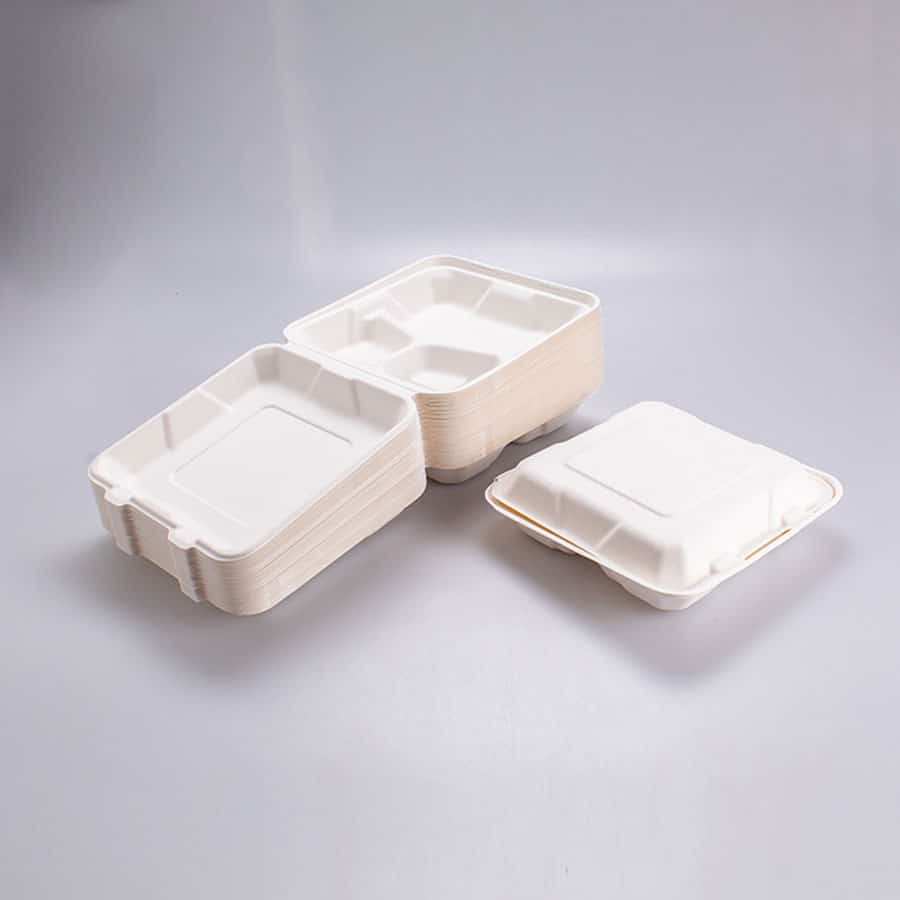 Contenedor 3 Div 22.5x22.5 Cm Bio 50 Pz