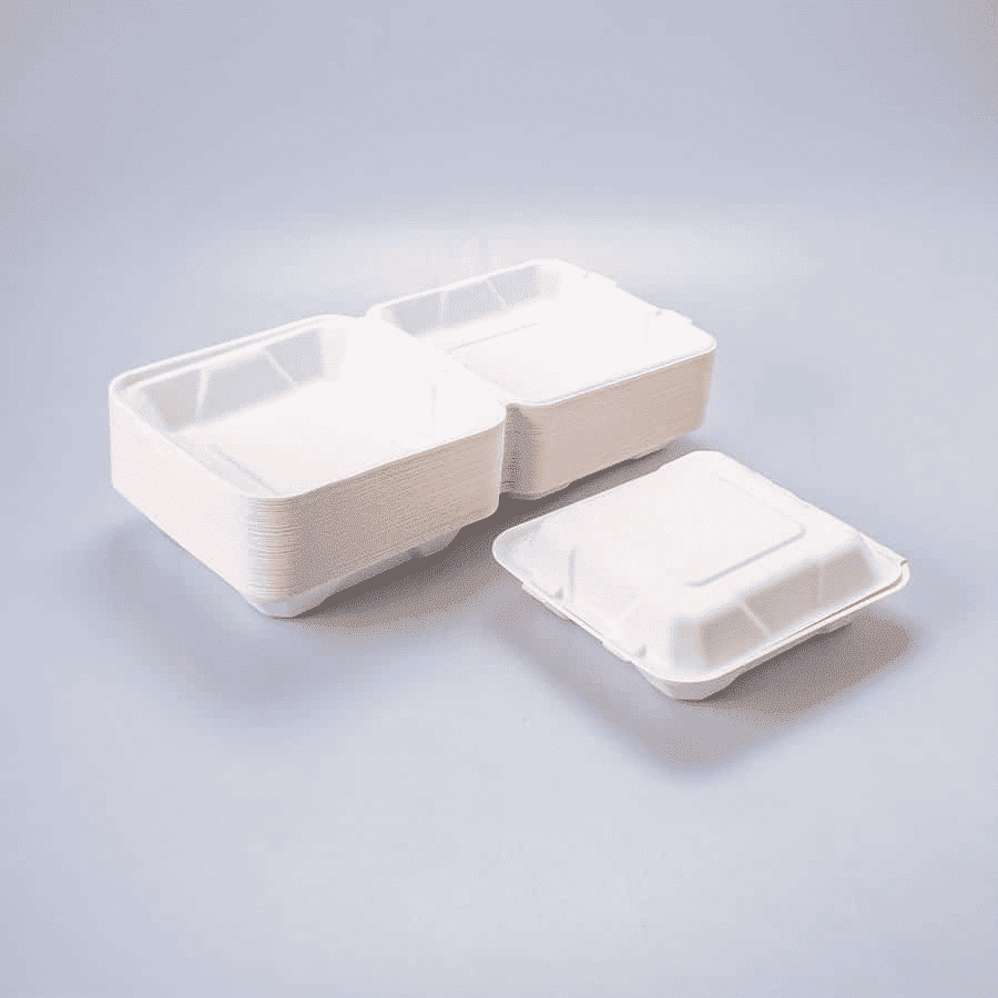 Contenedor Liso 21x20.5 Cm Bio 50 Pz