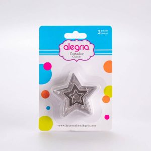 Cortador Metálico de Galletas Estrella