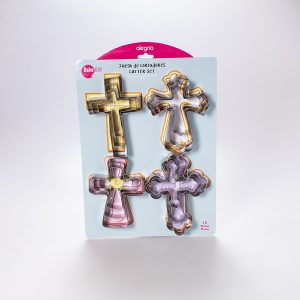 Cortadores en Cruz de Acero 12 Pz