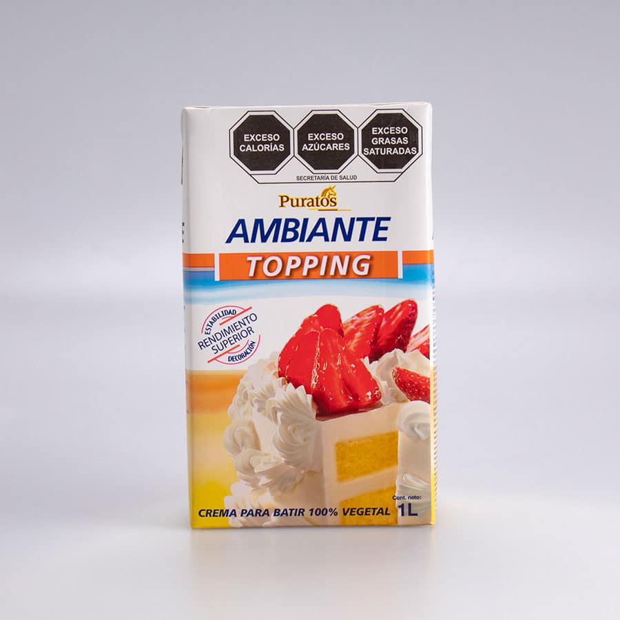Crema para Batir Vegetal Ambiante 1 Lt