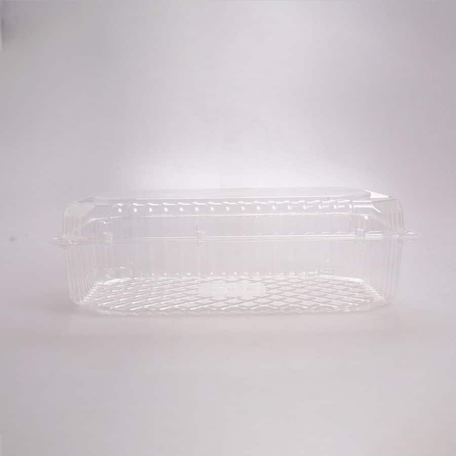 Contenedor Transparente Rectangular 24.5x17x7 Cm