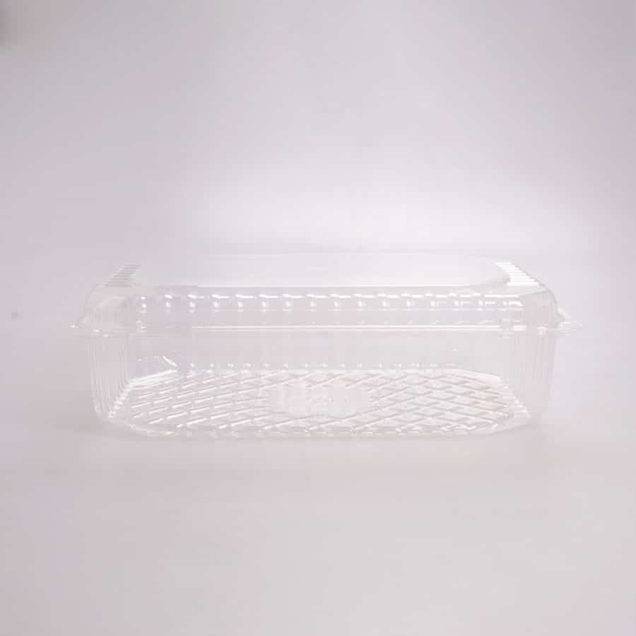 Contenedor Transparente Rectangular 26.5x17.6x8 Cm