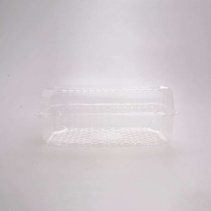 Contenedor Transparente Rectangular 26.5x18x5.5 Cm