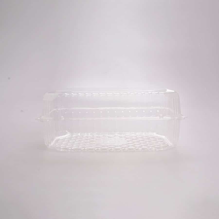 Contenedor Transparente Rectangular 26.5x18x5.5 Cm