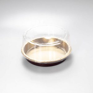 Domo Base Dorada con Tapa 20 Cm