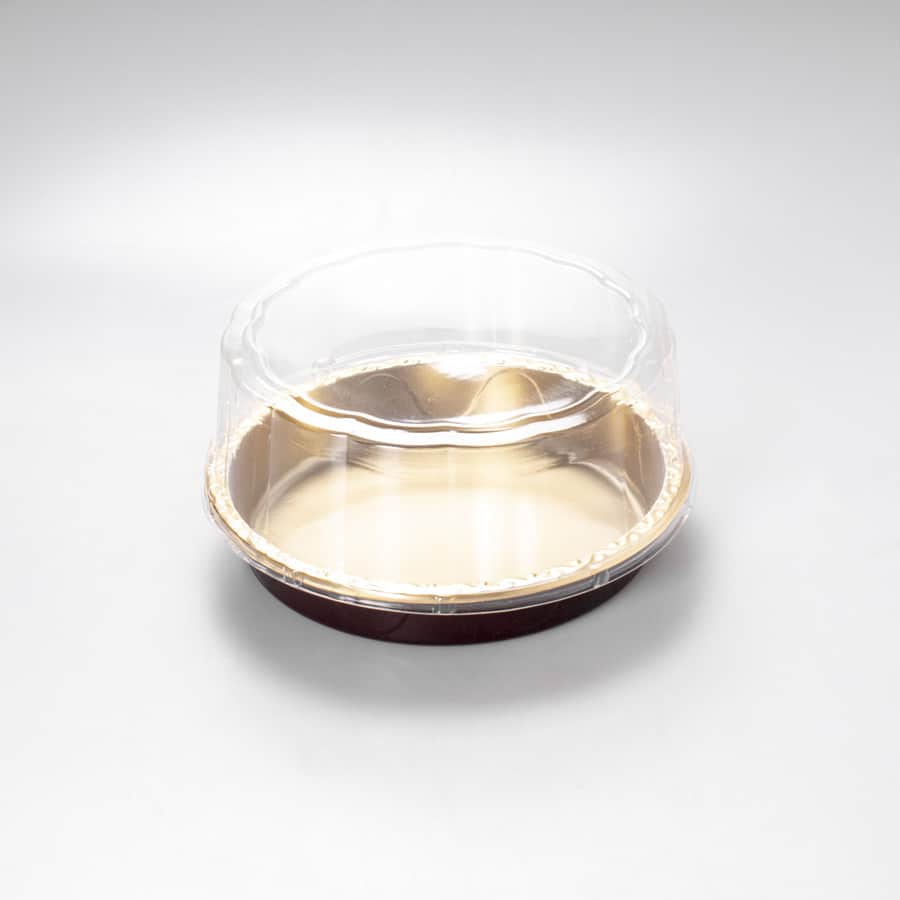 Domo Base Dorada con Tapa 20 Cm