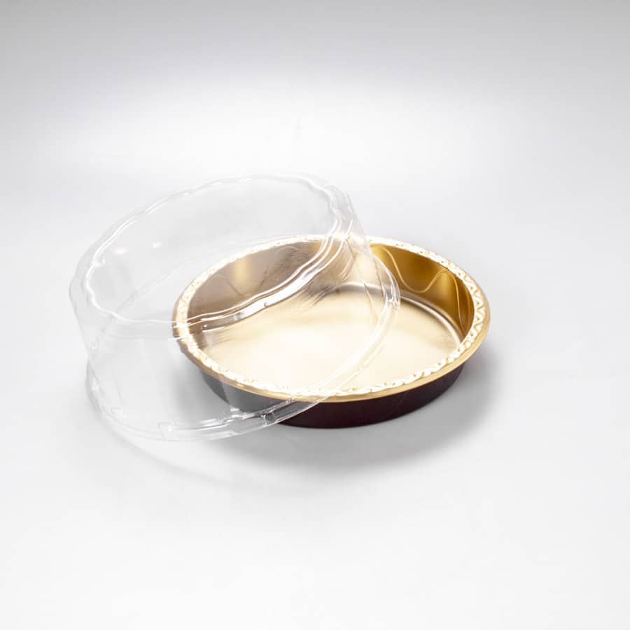 Domo Base Dorada con Tapa 20 Cm