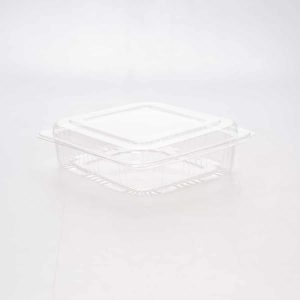 Contenedor Pet Transparente 14x14x7 Cm WOW